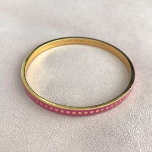 Kate Spade Gold Pink Et Cetera Et Cetera Bracelet